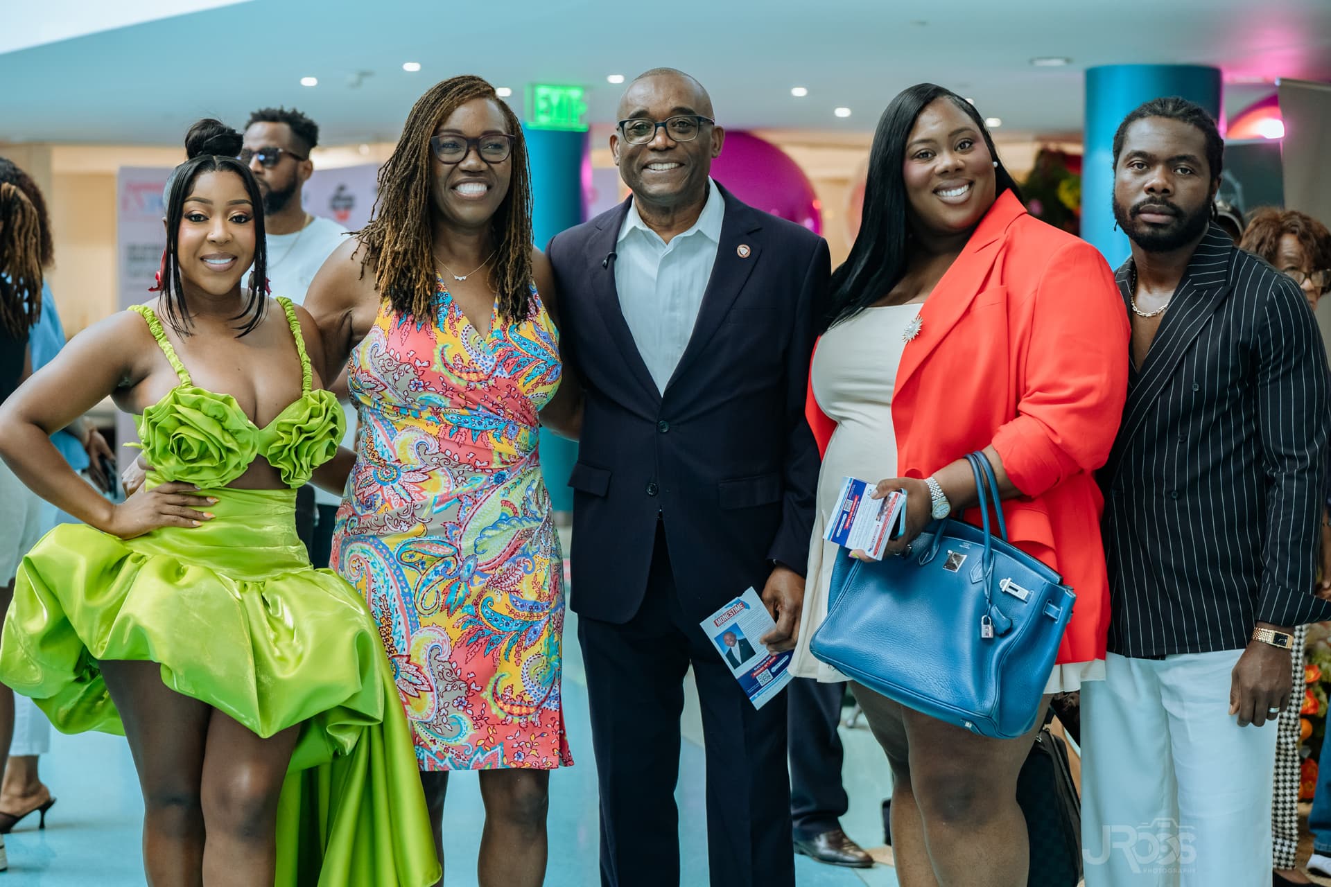 Guests connecting at a Nayalee Pearl event